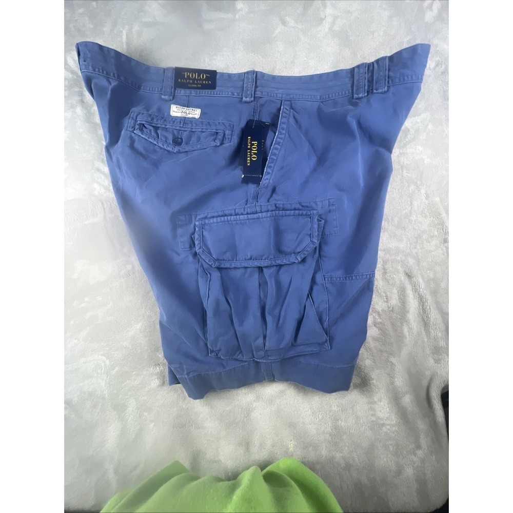 Polo Ralph Lauren Cargo Old Royal Shorts, Men's Big & Tall Size 52B - NWT $89.50